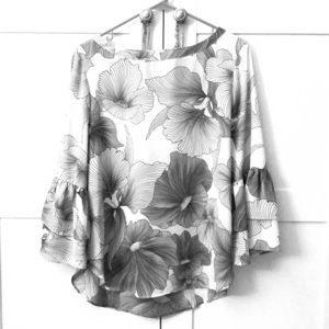 Loft Bell Sleeve Blouse